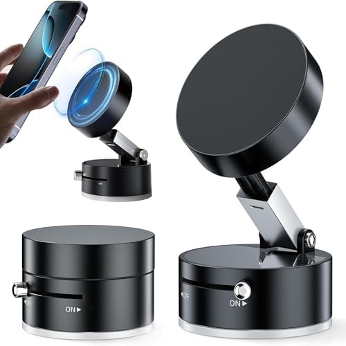 Foldable Magnetic Phone Holder Stand – Adjustable Angle, Compact & Travel-Friendly