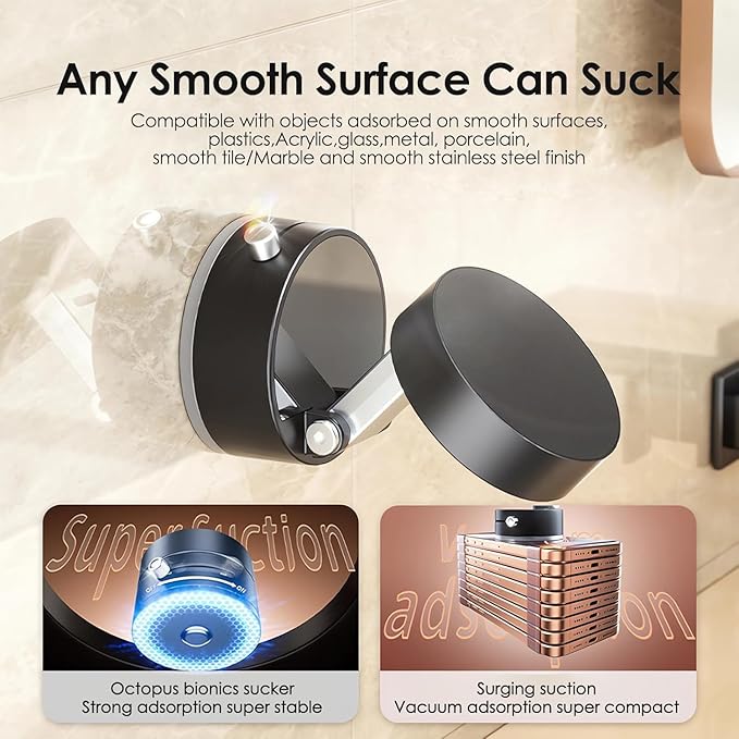 Foldable Magnetic Phone Holder Stand – Adjustable Angle, Compact & Travel-Friendly