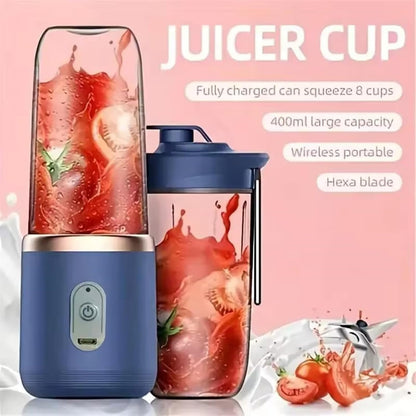 BlendGo™ Pro Portable Blender Bottle – Fresh Juice Anytime, Anywhere